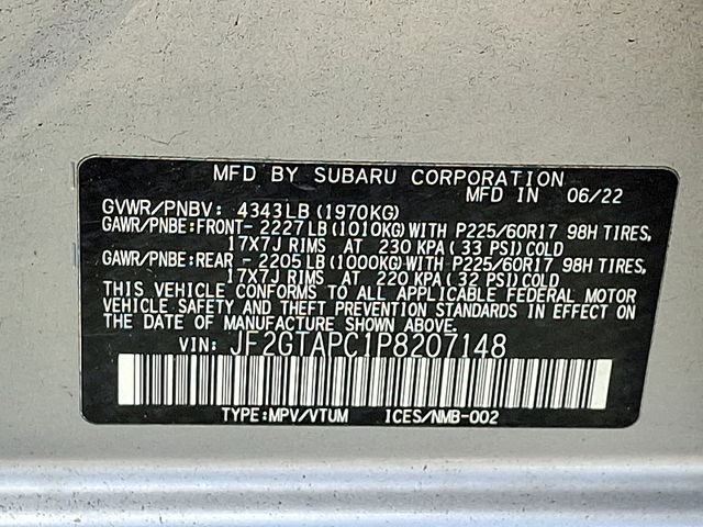 used 2023 Subaru Crosstrek car, priced at $21,024