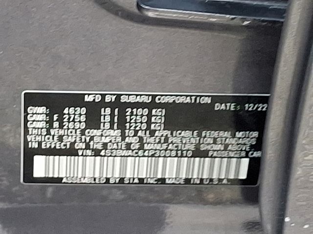 used 2023 Subaru Legacy car, priced at $23,603