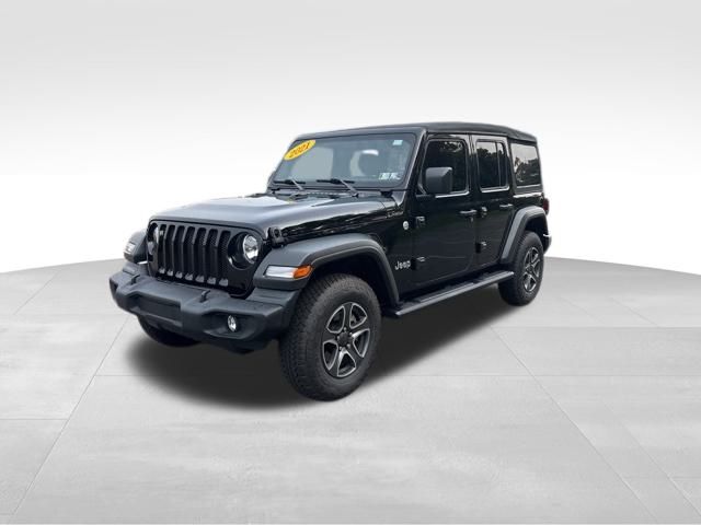 used 2021 Jeep Wrangler car, priced at $25,799