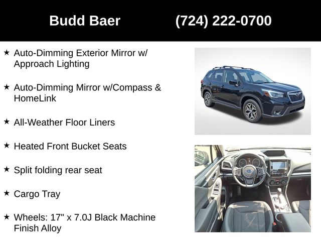 used 2021 Subaru Forester car, priced at $23,078