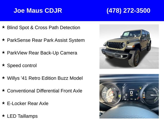 new 2025 Jeep Wrangler car, priced at $61,411