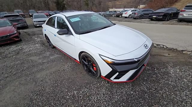 new 2025 Hyundai Elantra N car, priced at $34,756