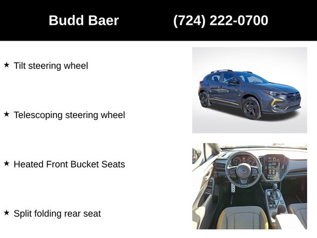 used 2024 Subaru Crosstrek car, priced at $26,488