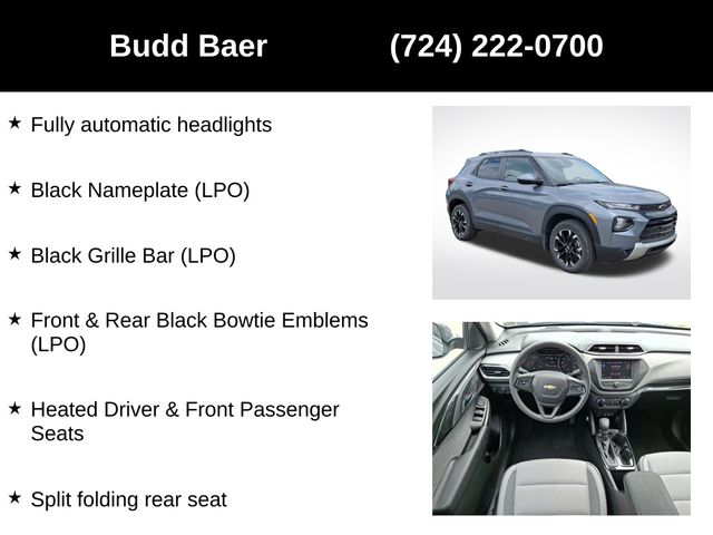 used 2022 Chevrolet TrailBlazer car, priced at $22,923