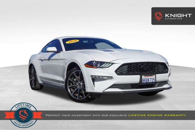 used 2020 Ford Mustang car, priced at $19,488