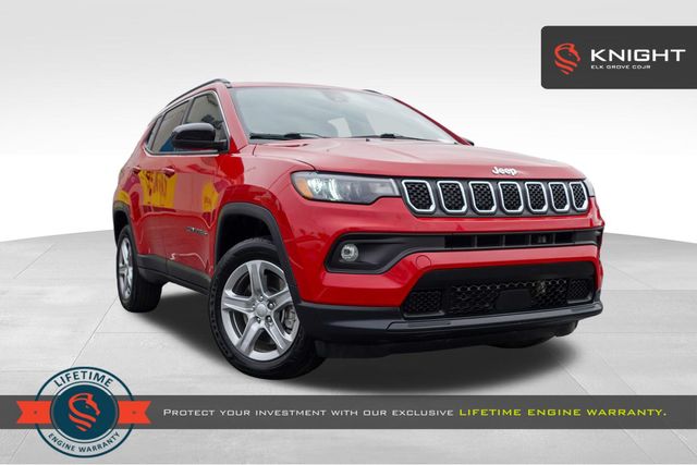 used 2024 Jeep Compass car, priced at $23,288