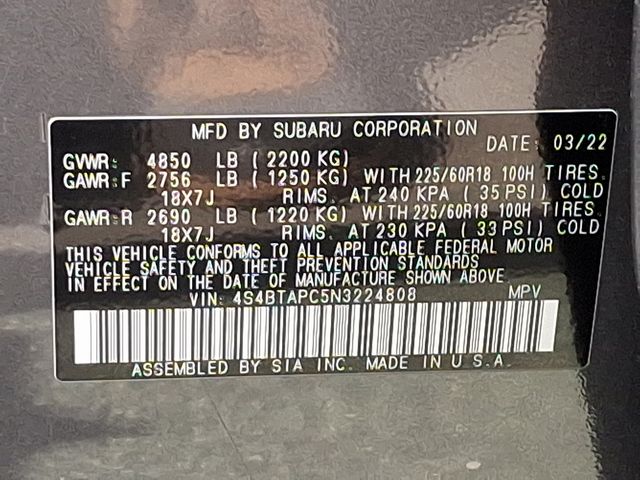 used 2022 Subaru Outback car, priced at $29,525