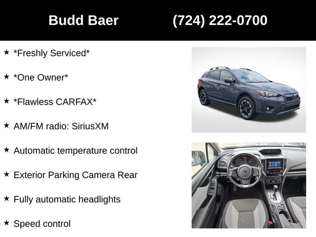 used 2022 Subaru Crosstrek car, priced at $24,440