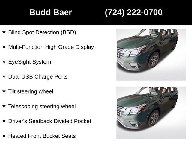 used 2022 Subaru Forester car, priced at $25,930