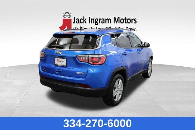 used 2022 Jeep Compass car, priced at $19,499