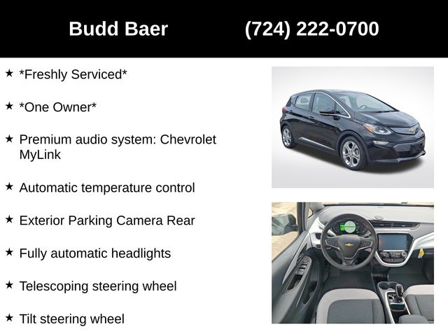 used 2019 Chevrolet Bolt EV car, priced at $14,644