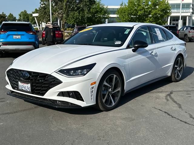 used 2021 Hyundai Sonata car, priced at $19,849