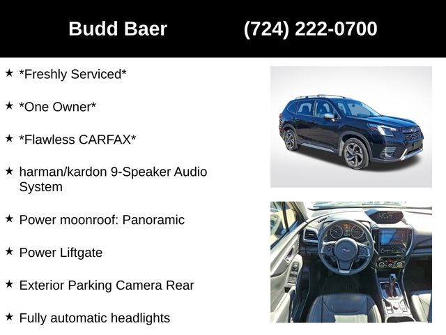 used 2023 Subaru Forester car, priced at $21,445