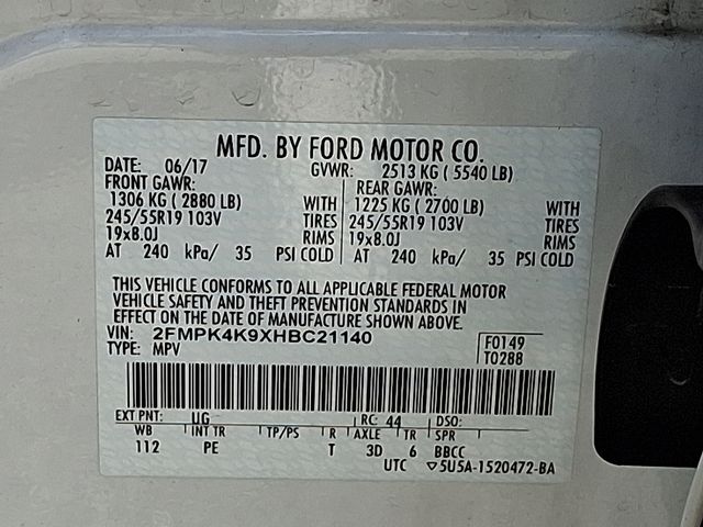used 2017 Ford Edge car, priced at $15,413