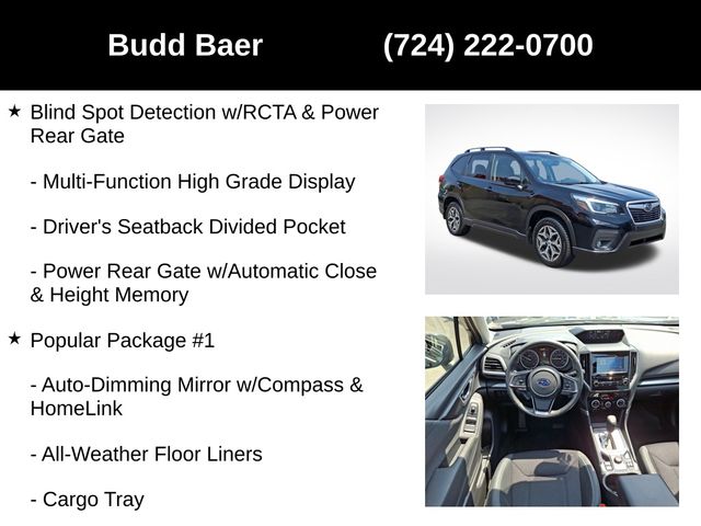 used 2021 Subaru Forester car, priced at $25,131